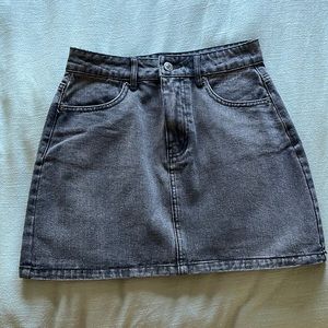 Denim Mini Skirt